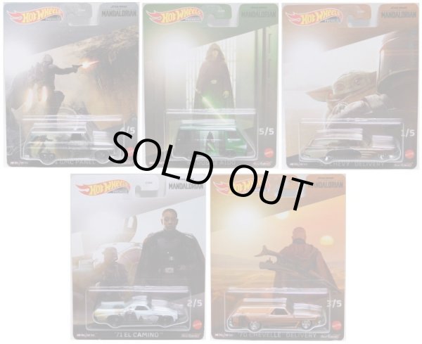 画像1: 【US版】2023 POP CULTURE  "STAR WARS - THE MANDALORIAN"  【5種セット】'64 GMC PANEL/'66 DODGE VAN/'59 CHEVY DELIVERY/'71 EL CAMINO/'70 CHEVELLE DELIVERY(予約不可)