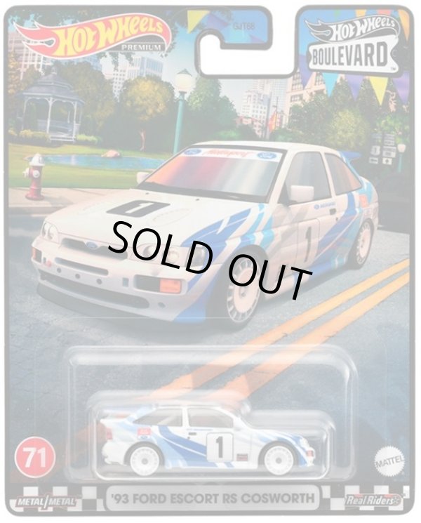 画像1: 【仮予約】PRE-ORDER - 2023 HW BOULEVARD 【'93 フォード エスコート RS コスワース】WHITE/RR(7月初旬入荷予定）(ショートした場合は先着順となります）