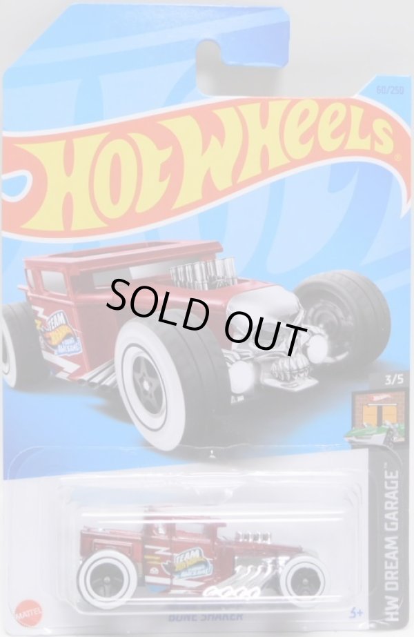 画像1: 【BONE SHAKER】DK.RED/5SP (TEAM HOT WHEELS TAMPO)