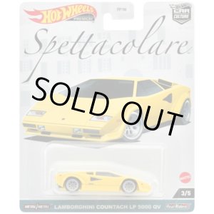 画像: 2023 HW CAR CULTURE "スペッタコラーレ" 【LAMBORGHINI COUNTACH LP 5000 QV】YELLOW/RR (7月下旬入荷予定)