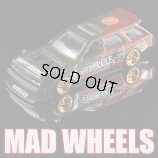 画像1: 【予約】PRE-ORDER - MAD WHEELS (マッドホイール） 【MADRIFT NISSAN MAXIMA (カスタム完成品）】BLACK-RED/RR (送料サービス適用外) (6月下旬入荷予定)