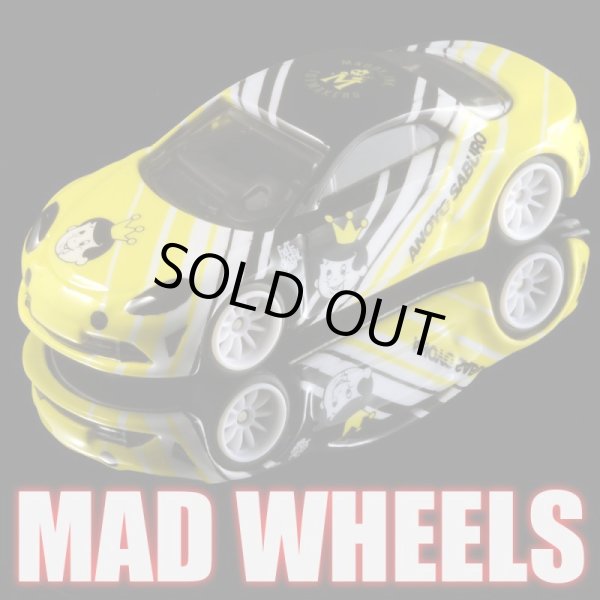 画像1: 【予約】PRE-ORDER - MAD WHEELS (マッドホイール） 【MAD STRIPE ALPINE A110(カスタム完成品）】 YELLOW/RR (送料サービス適用外) (6月下旬入荷予定)