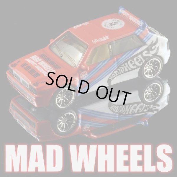 画像1: 【予約】PRE-ORDER - MAD WHEELS (マッドホイール） 【MAD STRIPE LANCIA DELTA (カスタム完成品）】 RED/RR (送料サービス適用外) (6月下旬入荷予定)