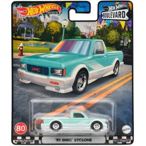 画像: 【インドネシア版】 2023 HW BOULEVARD 【'91 GMC サイクロン】TURQUOISE/RR