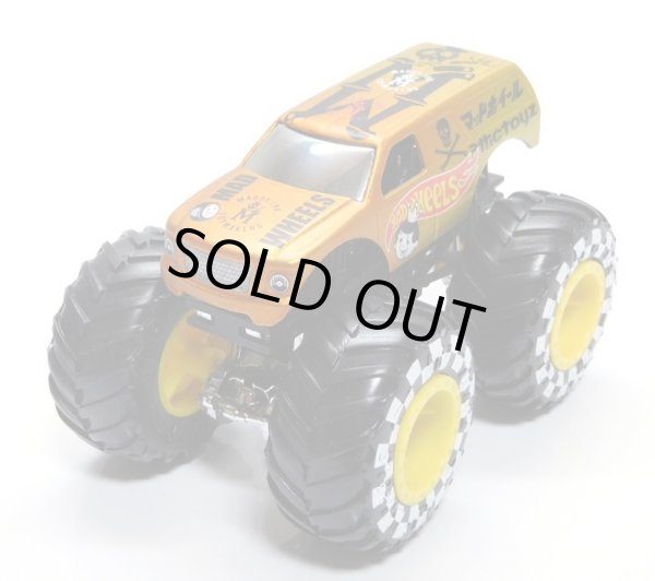 画像1: MAD WHEELS (マッドホイール） 【HW MONSTER TRUCK (カスタム完成品）】ORANGE-YELLOW （送料サービス適用外） 