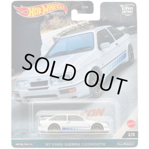 画像: 2023 HW CAR CULTURE "キャニオン・ウォリアーズ" 【'87 FORD SIERRA COSWORTH】WHITE/RR