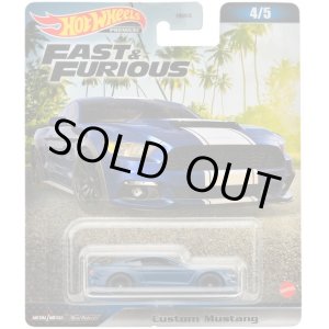 画像: 【仮予約】PRE-ORDER - 2023 HW FAST & FURIOUS (ワイルド・スピード) 【カスタム マスタング】 DK.BLUE/RR(9月中旬入荷予定）