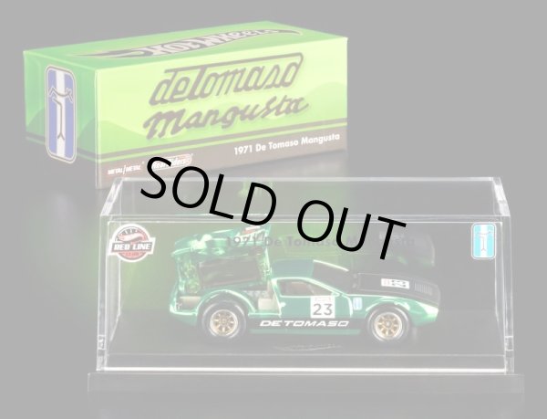 画像1: 2023 RLC EXCLUSIVE 【1971 DE TOMASO MANGUSTA】  SPEC.LT.GREEN/RR