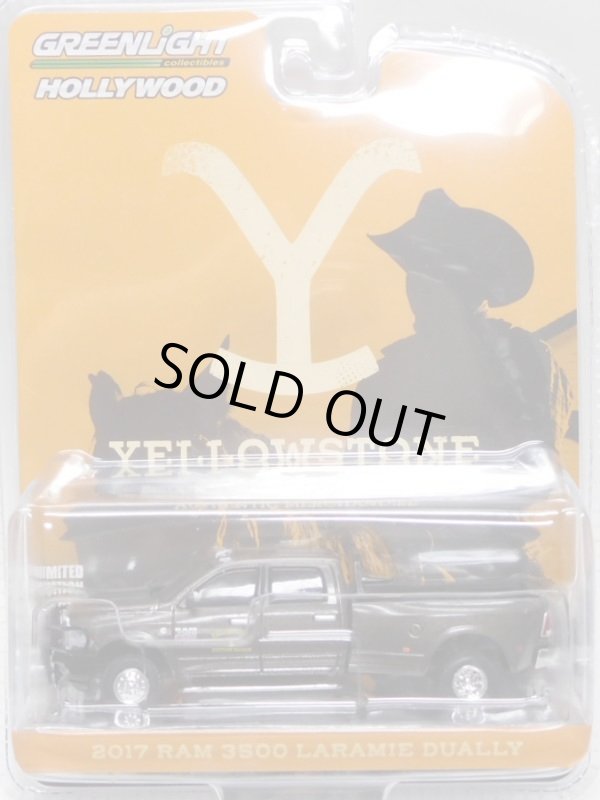 画像1: 2023 GREENLIGHT HOLLYWOOD SERIES 38 【2017 RAM 3500 LARAMIE DUALLY】DK.BROWN(YELLOWSTONE) 