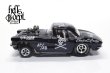 画像2: HELLS DEPT 2023 - COVA MANUFACTURING FACTORY 【'62 CORVETTE GASSER with SKULL DRIVER (カスタム完成品）】BLACK/RR （送料サービス適用外）