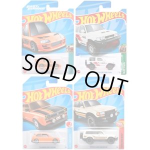 画像: 【仮予約】PRE-ORDER - 【 HOT WHEELS ベーシック 日本車4種セット(国内流通版/裏面日本語)】(11月初旬入荷予定）