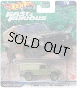 画像: 【仮予約】PRE-ORDER - 2023 HW FAST & FURIOUS (ワイルド・スピード) 【ランドローバー ディフェンダー 110】 OLIVE/RR(11月下旬入荷予定）