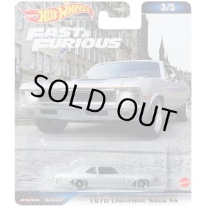 画像: 2023 HW FAST & FURIOUS (ワイルド・スピード) 【1970 シボレー ノヴァ SS】 LT.GRAY/RR