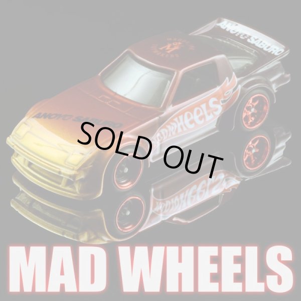 画像1: 【予約】PRE-ORDER - MAD WHEELS (マッドホイール） 【Mad Wheels Racing MAZDA RX-7 (SA22) (カスタム完成品）】YELLOW-ORANGE/RR (送料サービス適用外) (10月下旬入荷予定)