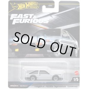 画像: 【仮予約】PRE-ORDER - 2024 HW FAST & FURIOUS (ワイルド・スピード) 【トヨタ AE86 スプリンタートレノ】LT.GRAY/RR(2024年2月下旬入荷予定）