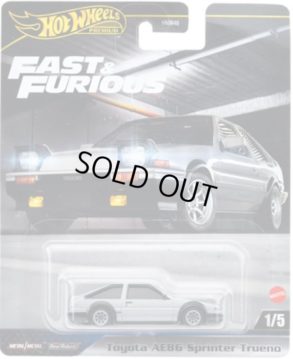 画像1: 【仮予約】PRE-ORDER - 2024 HW FAST & FURIOUS (ワイルド・スピード) 【トヨタ AE86 スプリンタートレノ】LT.GRAY/RR(2024年2月下旬入荷予定）