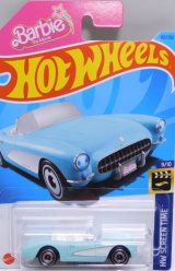 画像: 【"BARBIE THE MOVIE" 1956 CORVETTE】FLAT LT.BLUE/DD (NEW CAST)