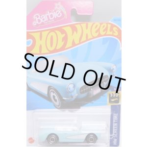 画像: 【"BARBIE THE MOVIE" 1956 CORVETTE】FLAT LT.BLUE/DD (NEW CAST)