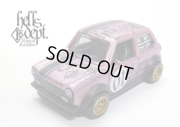 画像1: HELLS DEPT 2024 - カツヌマ製作所 【'70 HONDA N600 CUSTOM (カスタム完成品）】RUST PINK/RR （送料サービス適用外）