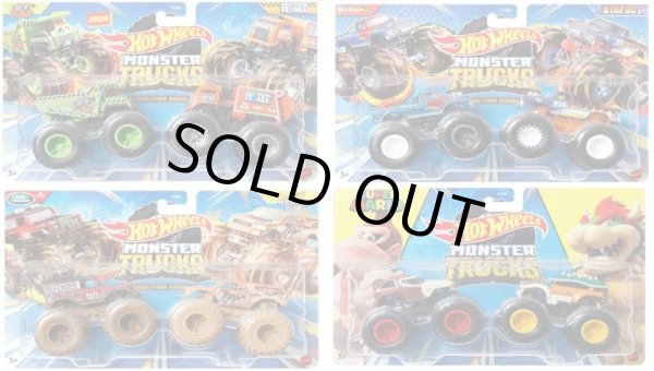 画像1: 【仮予約】PRE-ORDER - 2024 HW MONSTER TRUCKS! 【2パック - 4種セット】(2024年3月上旬入荷予定）(お取り置き不可）