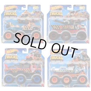 画像: 【仮予約】PRE-ORDER - 2024 HW MONSTER TRUCKS! 【モンスタートラック トランスポーター Bアソート (4個入り）】(2024年5月上旬入荷予定）