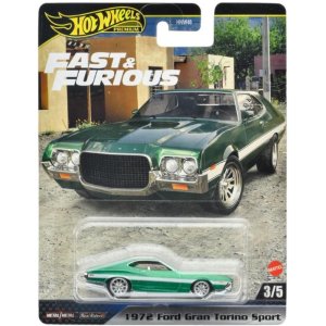 画像: 2024 HW FAST & FURIOUS (ワイルド・スピード) 【1972 フォード グラン トリノ スポーツ】GREEN/RR(2024年5月下旬入荷予定）