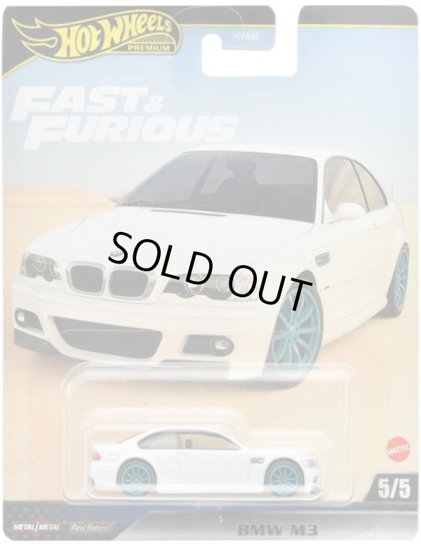 画像1: 2024 HW FAST & FURIOUS (ワイルド・スピード) 【BMW M3】WHITE/RR