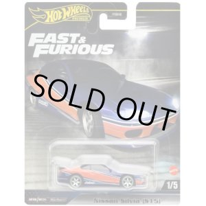 画像: 【仮予約】PRE-ORDER - 2024 HW FAST & FURIOUS (ワイルド・スピード) 【日産シルビア (S15)】NAVY/RR(2024年5月下旬入荷予定）（完売）