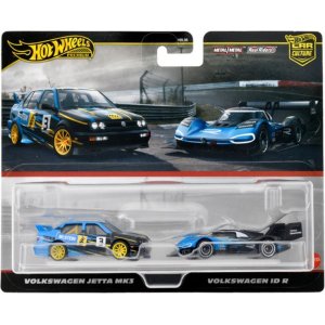 画像: 2024 HW CAR CULTURE "PREMIUM 2PACK" 【"BILSTEIN" フォルクスワーゲン ジェッタ MK3/ フォルクスワーゲン ID R】BLUE/RR