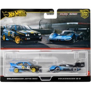 画像: 【仮予約】PRE-ORDER - 2024 HW CAR CULTURE "PREMIUM 2PACK" 【"BILSTEIN" フォルクスワーゲン ジェッタ MK3/ フォルクスワーゲン ID R】BLUE/RR(2024年5月下旬入荷予定）(ショートした場合は先着順となります）