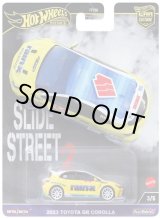 画像: 2024 HW CAR CULTURE "スライド ・ストリート" 【2023 トヨタ GR カローラ】YELLOW/RR