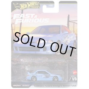 画像: 2024 HW FAST & FURIOUS (ワイルド・スピード) 【カスタム アキュラ インテグラ セダン GSR】LT.BLUE/RR