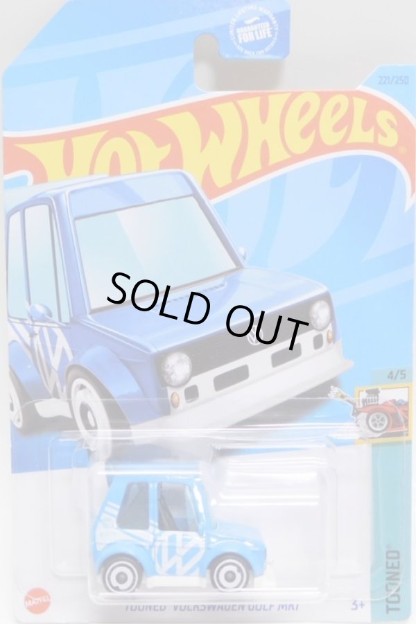画像1: 2023 TREASURE HUNTS 【TOONED' VOLKSWAGEN GOLF MK1】LT.BLUE/DD (予約不可）