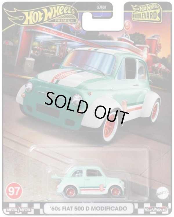 画像1: 2024 HW BOULEVARD 【'60s フィアット 500 D モディフィカド】MINT/RR