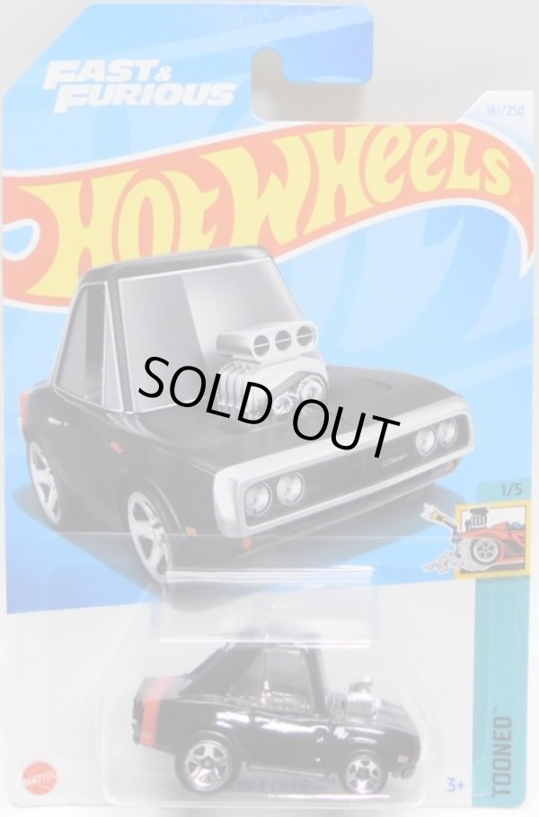 画像1: 【"FAST & FURIOUS" '70 DODGE CHARGER (TOONED)】BLACK/5SP