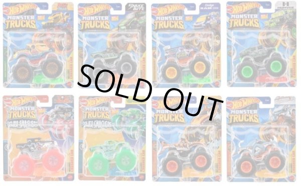 画像1: 【仮予約】PRE-ORDER - 2024 HW MONSTER TRUCKS! 【Jアソート (8個入り）】(2024年8月下旬入荷予定）