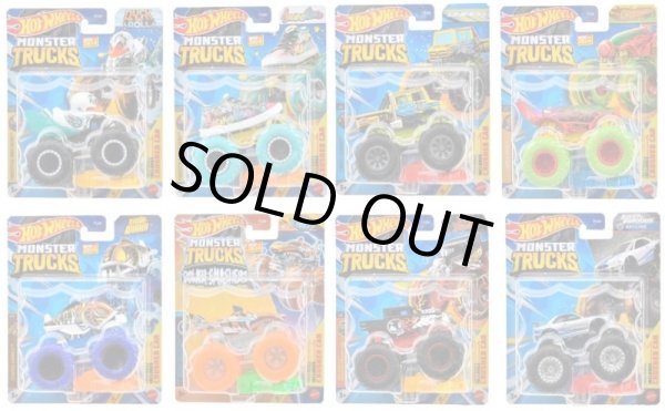 画像1: 2024 HW MONSTER TRUCKS! 【Kアソート (8個入り）】(お取り置き不可）(2024年9月中旬入荷予定）