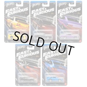 画像: 2024 HW FAST & FURIOUS 【ワイルド・スピード テーマ Gアソート　10個入り】日産 スカイライン GT-R (BCNR33)/デ・トマソ パンテーラ/1966 シェビー インパラ/日産 350Z カスタム/ポルシェ 911 GT3 RS