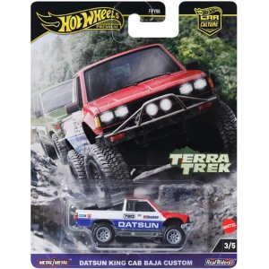画像: 2024 HW CAR CULTURE "テラトレック" 【ダットサン キングキャブ バハ カスタム】TORICOLOR/RR