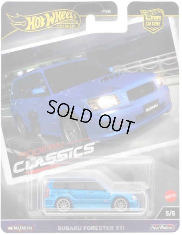 画像1: 2024 HW CAR CULTURE "モダン・クラシックス" 【スバル フォレスター STi】BLUE/RR