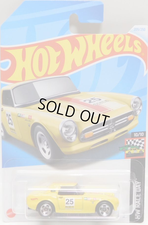 画像1: 【HONDA S800 RACING】YELLOW/RSW (NEW CAST)
