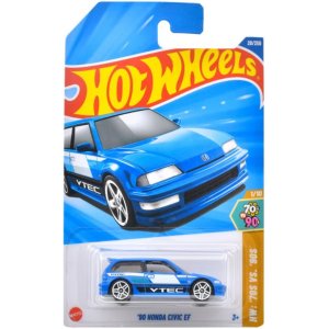 画像: 【'90 ホンダ シビック EF (国内流通版/裏面日本語)】BLUE