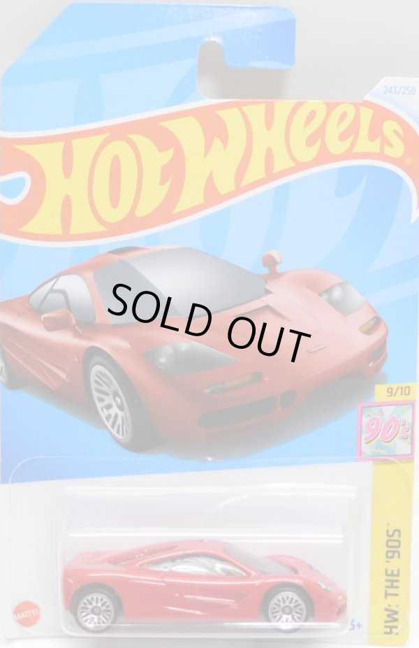 画像1: 【McLAREN F1】RED/LW