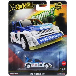画像: 2025 HW CAR CULTURE "ハンマードロップ" 【MG メトロ 6R4】BLUE-WHITE/RR