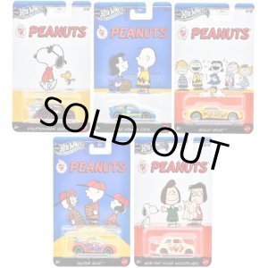 画像: 2025【HWエンターテイメントテーマ アソート -  Peanuts（5種セット）】フォルクスワーゲン ビートル/1985 ホンダ CR-X/ブリー・ゴート/スーパー・ナット/'60sフィアット500D・モディフィカード