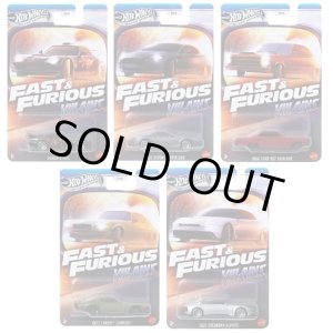 画像: 2025 HW FAST & FURIOUS 【ワイルド・スピード テーマ Jアソート - ヴィランズ 5種セット】ホンダ S2000/2005 アストンマーティン DB9/1966 フォード 427 フェアレーン/1973 シェビー カマロ/2022 デロリアン アルファ5