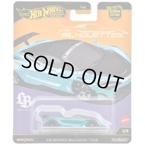 画像: 2025 HW CAR CULTURE "シルエット" 【リバティワークス マクラーレン 720S】AQUA/RR