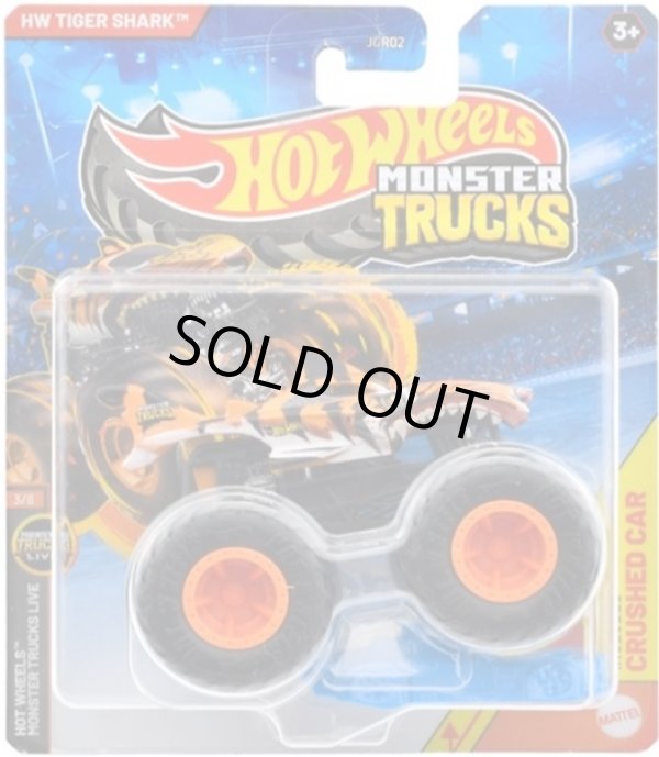 画像1: 【仮予約】PRE-ORDER - 2025 HW MONSTER TRUCKS! 【タイガー・シャーク】ORANGE(2025年4月中旬入荷予定）