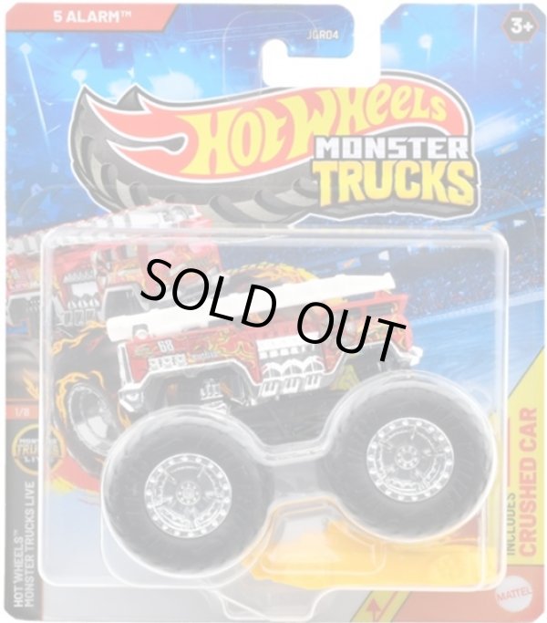 画像1: 【仮予約】PRE-ORDER - 2025 HW MONSTER TRUCKS! 【ファイブ・アラーム】RED(2025年4月中旬入荷予定）