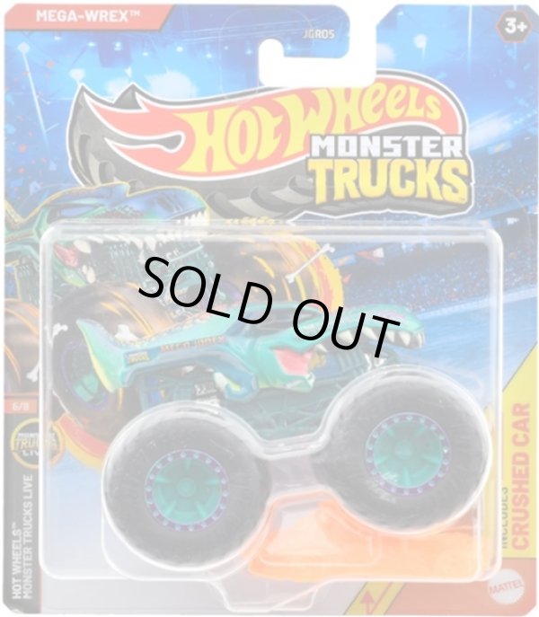 画像1: 【仮予約】PRE-ORDER - 2025 HW MONSTER TRUCKS! 【メガ・レックス】GREEN(2025年4月中旬入荷予定）
